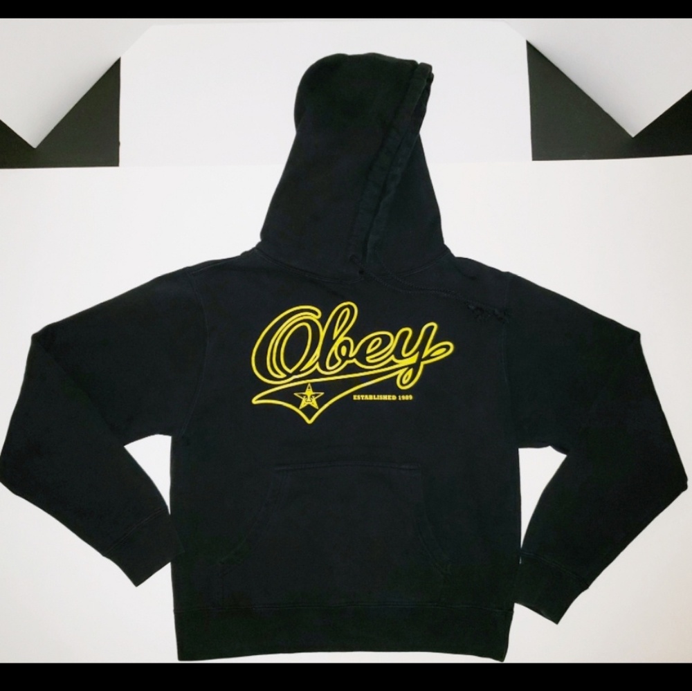 OBEY Hooded Pullover Sweatshirt